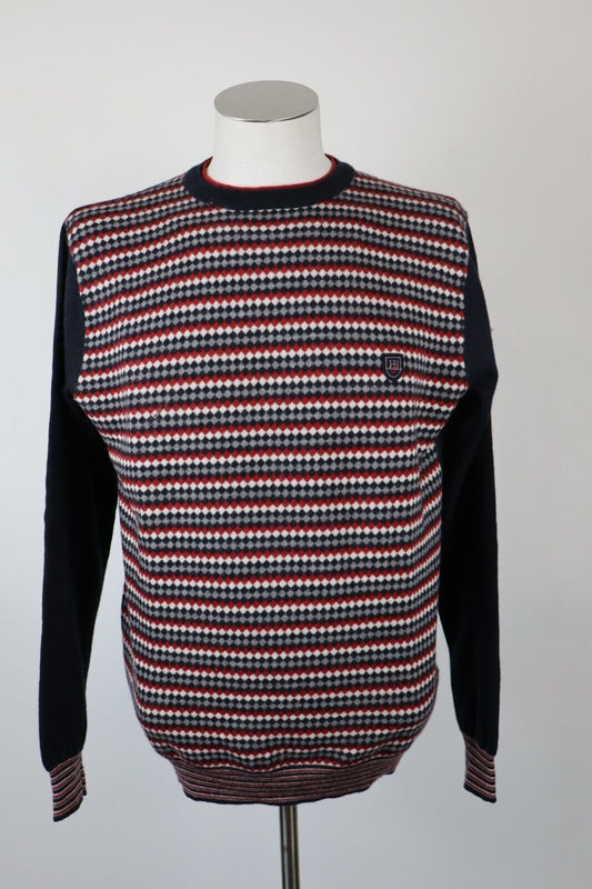 HARMONT & BLAINE MAGLIONE UOMO Tg. XL MAN SWEATER CASUAL VINTAGE WOOL LANA