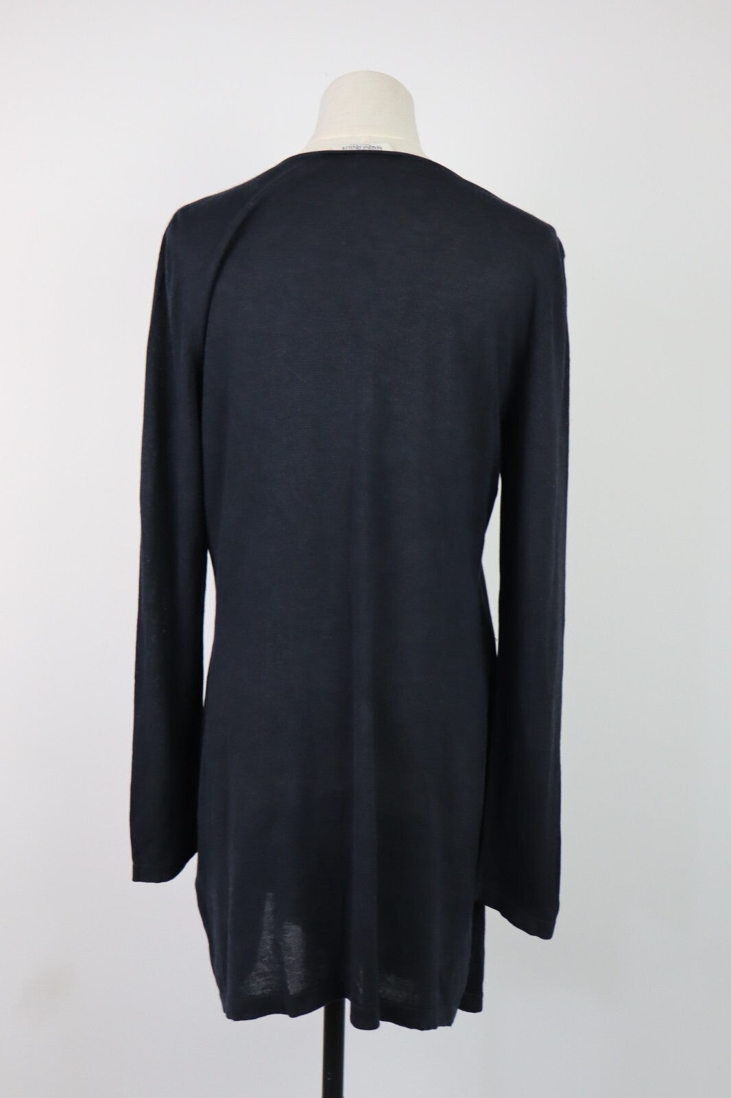 MARINA RINALDI VESTITO ABITO DONNA TG M WOMAN CASUAL VINTAGE DRESS SETA CASHMERE