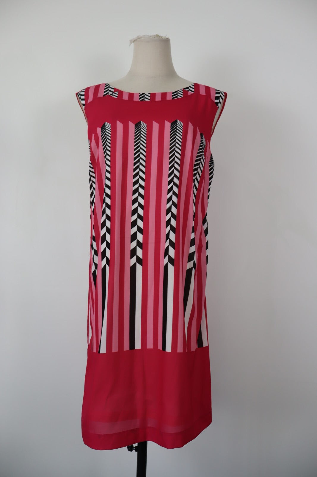 BYBLOS VESTITO DONNA TG. 44 WOMAN CASUAL VINTAGE DRESS ABITO