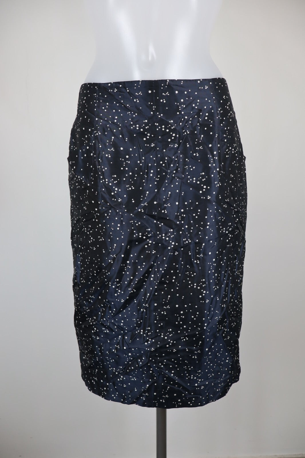 KRIZIA GONNA DONNA TG. 46 WOMAN VINTAGE SKIRT CASUAL SETA SILK