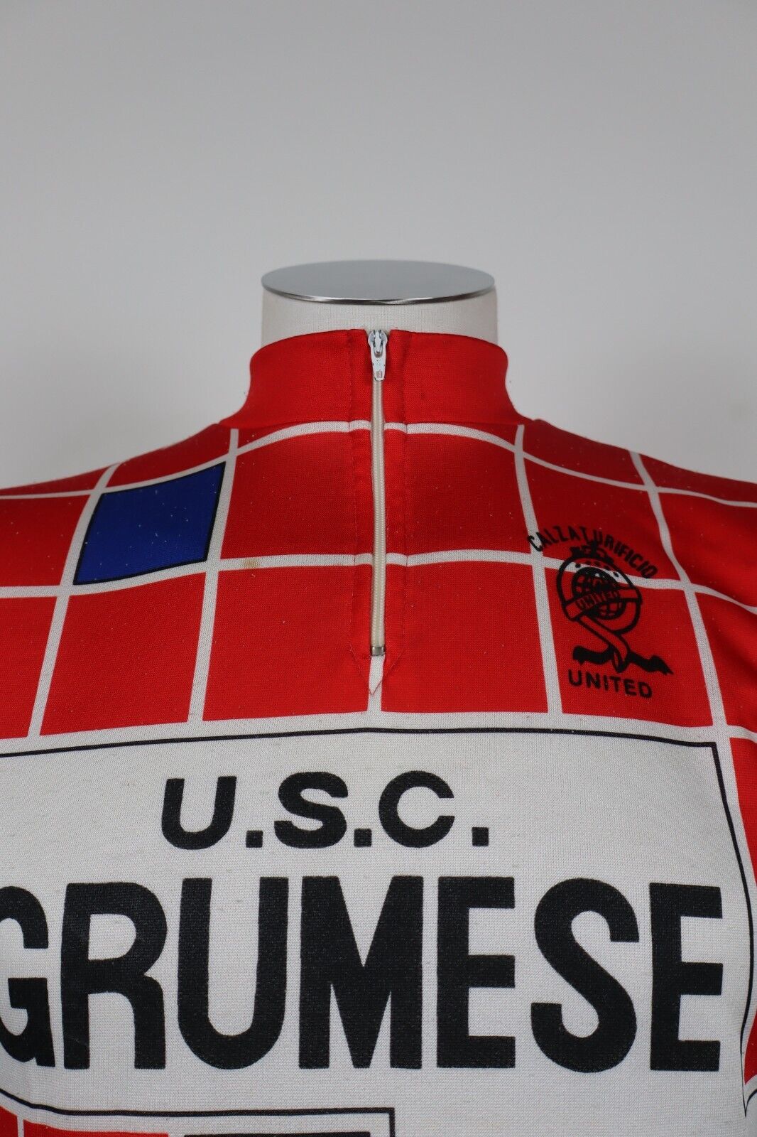 USC GRUMESE MAGLIA CICLISMO UOMO TG 3 MAN SHIRT BIKE SPORT VINTAGE