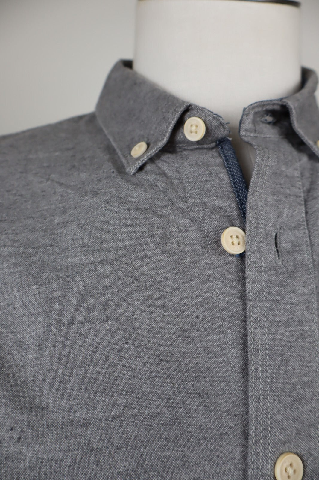 TOMMY HILFIGER DENIM CAMICIA UOMO COTONE TG. L MAN CASUAL VINTAGE COTTON SHIRT