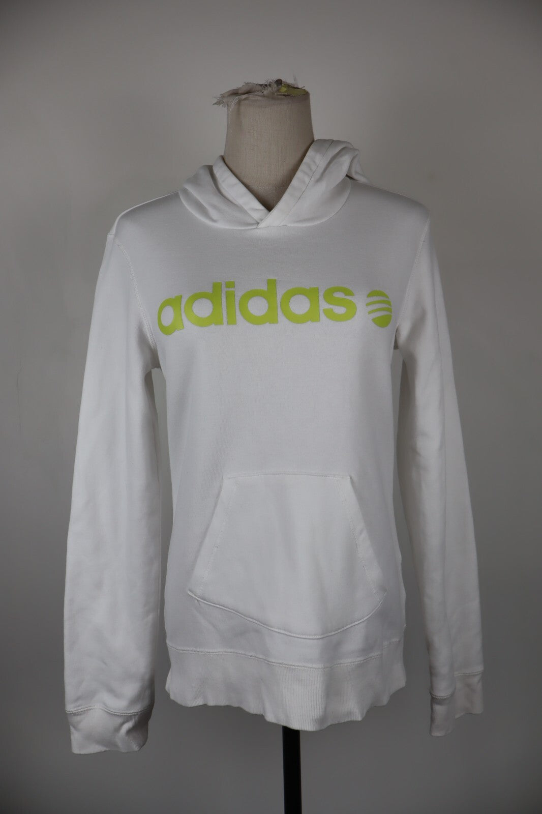 ADIDAS FELPA CAPPUCCIO DONNA Tg 44 WOMEN CASUAL VINTAGE SPORT SWEATSHIRT