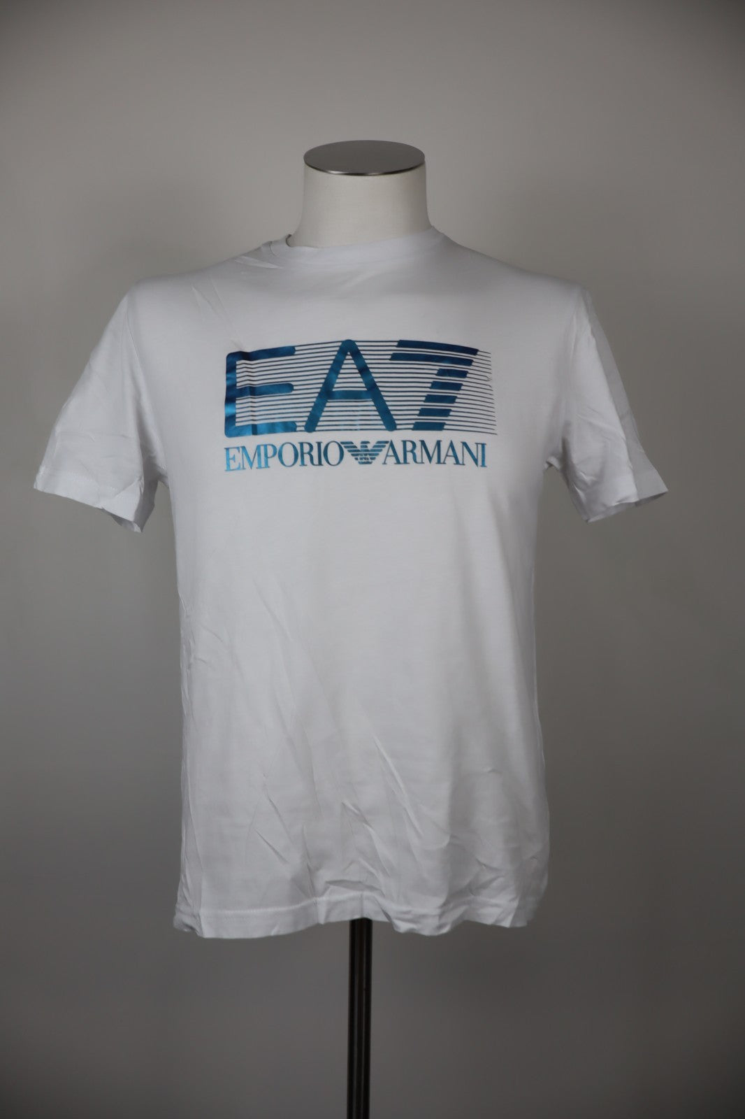 EA7 EMPORIO ARMANI MAGLIA UOMO TG. S MAN T-SHIRT VINTAGE CASUAL COTONE LOGO