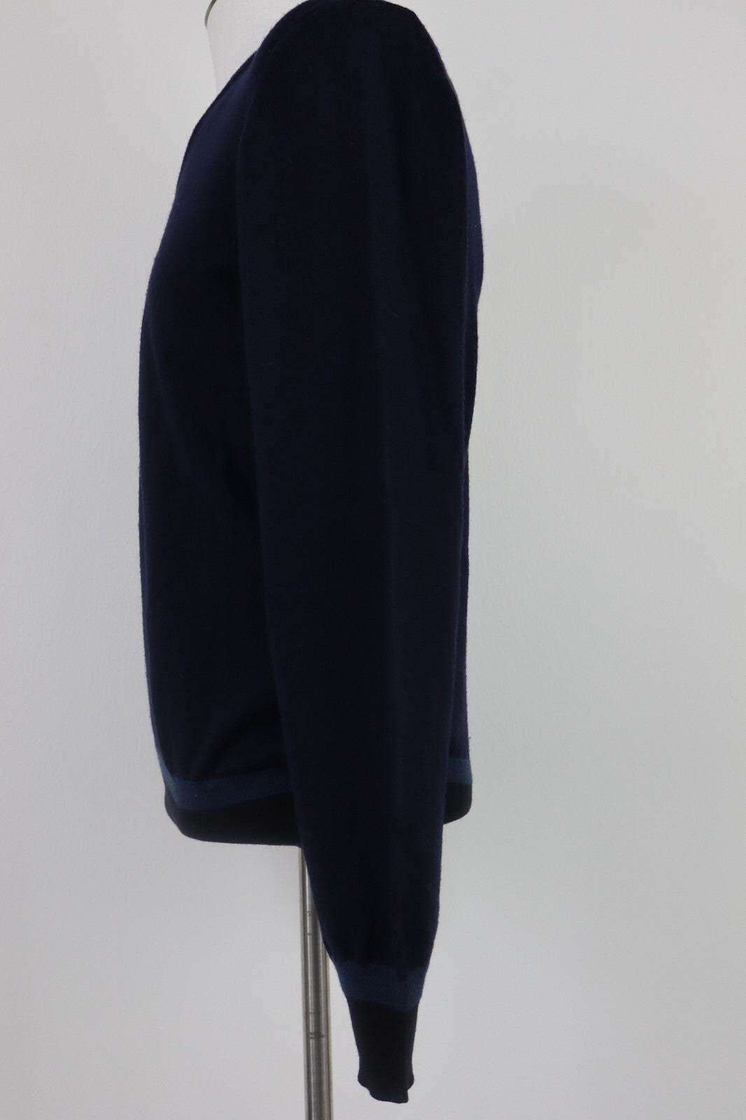 DONDUP MAGLIONE LANA MERINO CASUAL VINTAGE UOMO TG L SWEATER WOOL