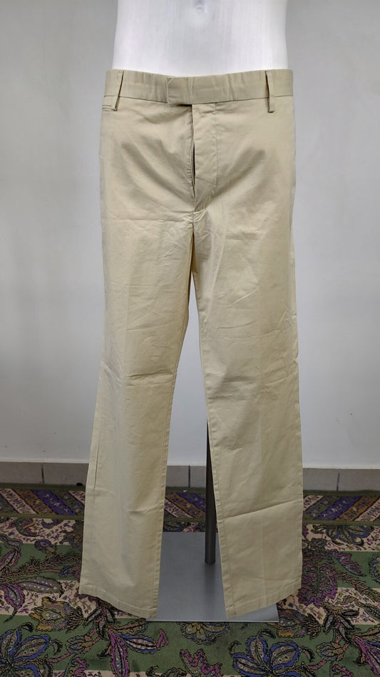 DOCKERS PANTALONE CASUAL UOMO TG 38 MAN VINTAGE PANTS COTONE CON TAG