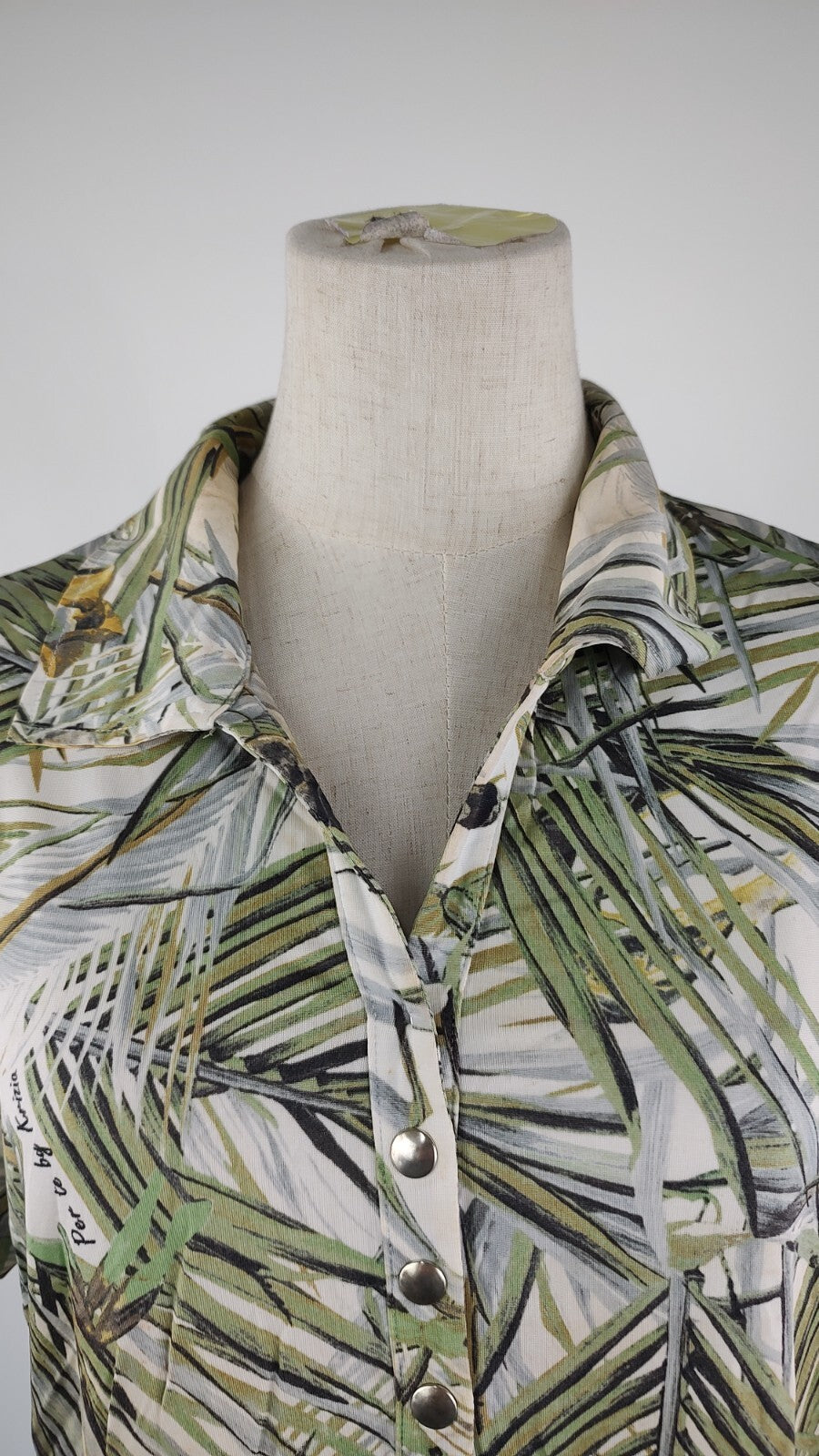 X TE KRIZIA POLO MAGLIA DONNA TG. XL WOMAN  SHIRT CASUAL VINTAGE