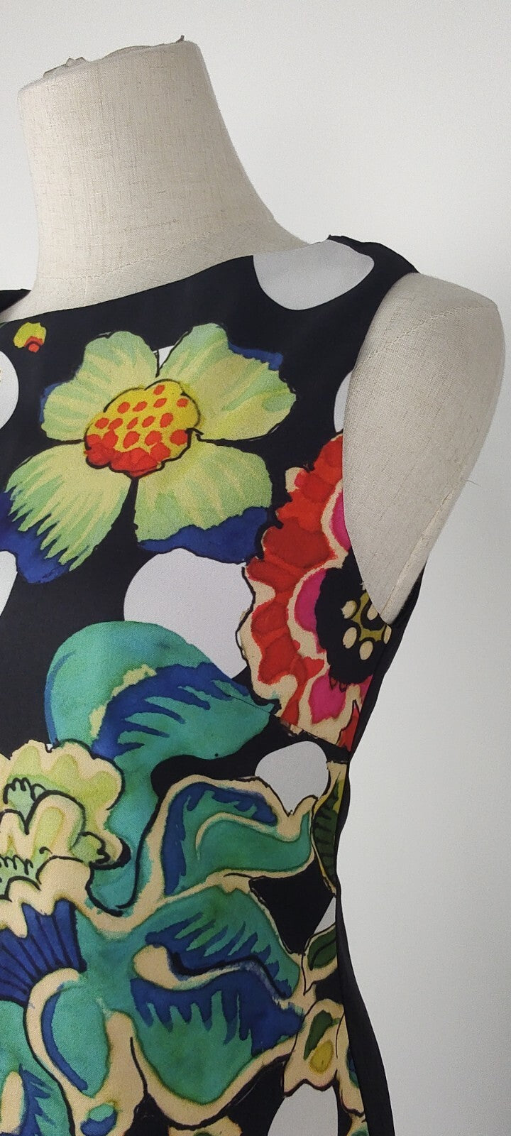 DESIGUAL VESTITO DONNA TG. 38  WOMAN CASUAL VINTAGE DRESS