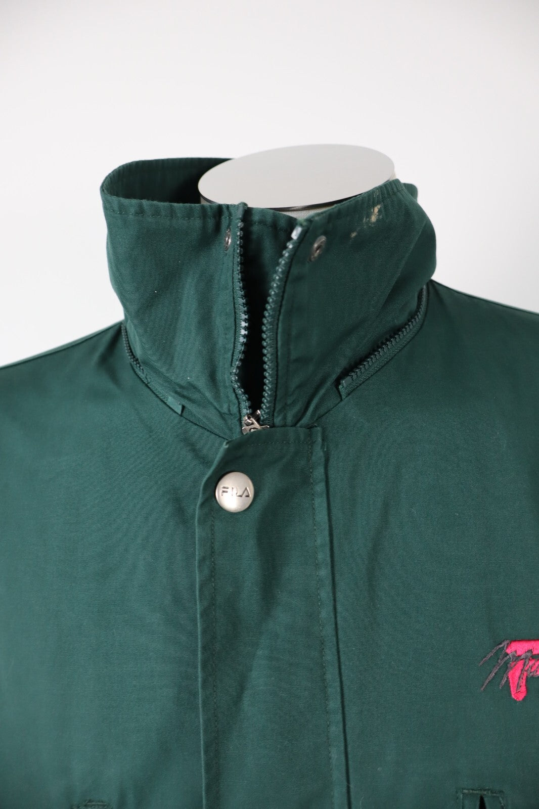 FILA GIUBBINO GIACCA UOMO Tg 50 MAN CASUAL VINTAGE JACKET IMPERMEABILE