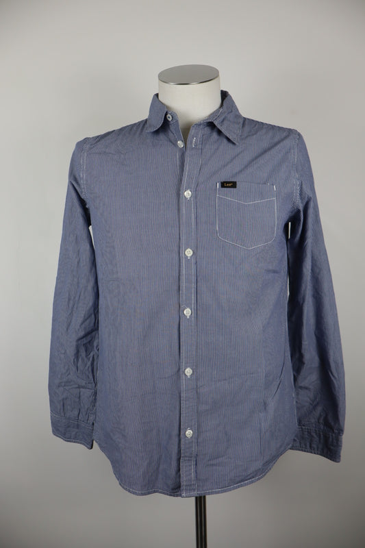 LEE CAMICIA COTONE RAGAZZO 16 ANNI BOY CASUAL VINTAGE SHIRT COTTON MANICA LUNGA