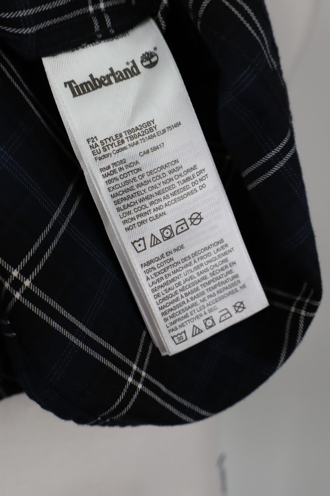 TIMBERLAND CAMICIA COTONE SHIRT UOMO Tg. M MAN VINTAGE CASUAL COTTON