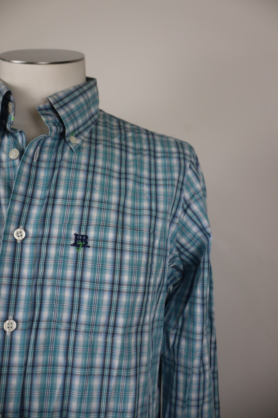 HARMONT & BLAINE CAMICIA SHIRT UOMO Tg M MAN VINTAGE CASUAL COTONE