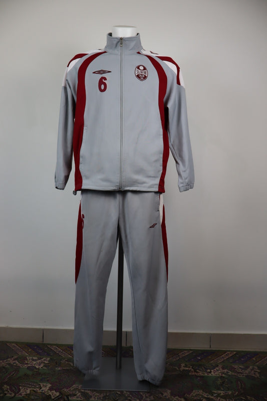 UMBRO SALERNITANA TUTA COMPLETA CALCIO UOMO Tg L TRACKSUIT SPORT VINTAGE