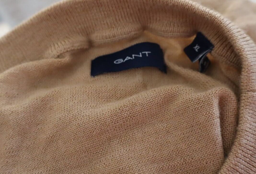 GANT MAGLIONE UOMO Tg. XL LANA MERINOS WOOL MAN SWEATER CASUAL VINTAGE