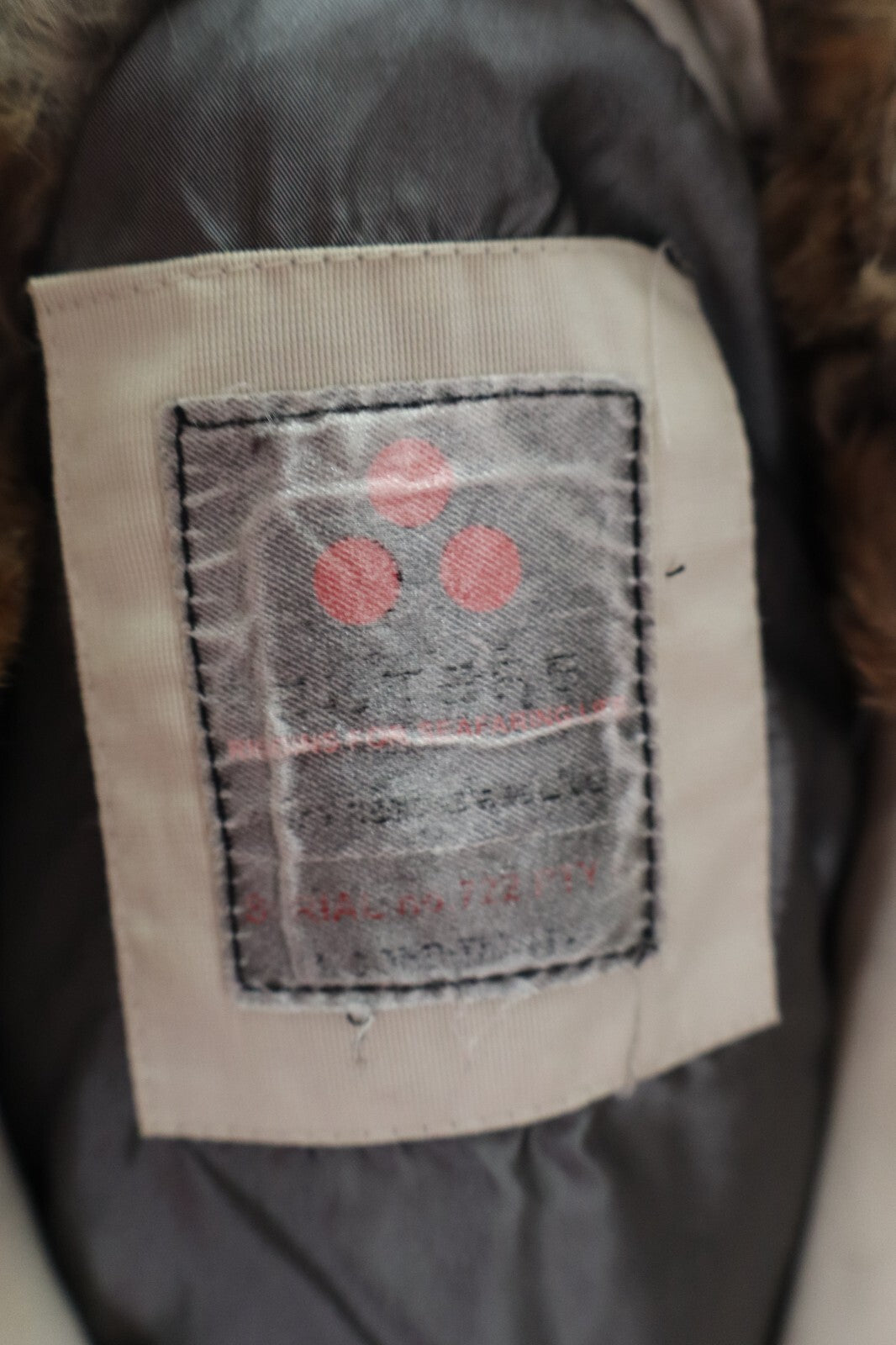 PEUTEREY PIUMINO GIUBBINO DONNA Tg. S WOMAN CASUAL JACKET VINTAGE