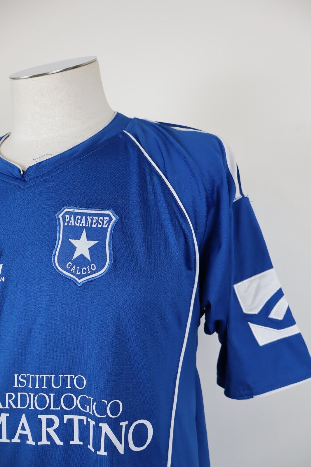 LEGEA PAGANESE MAGLIA CALCIO UOMO Tg XL SOCCER TRIKOT MAN VINTAGE JERSEY