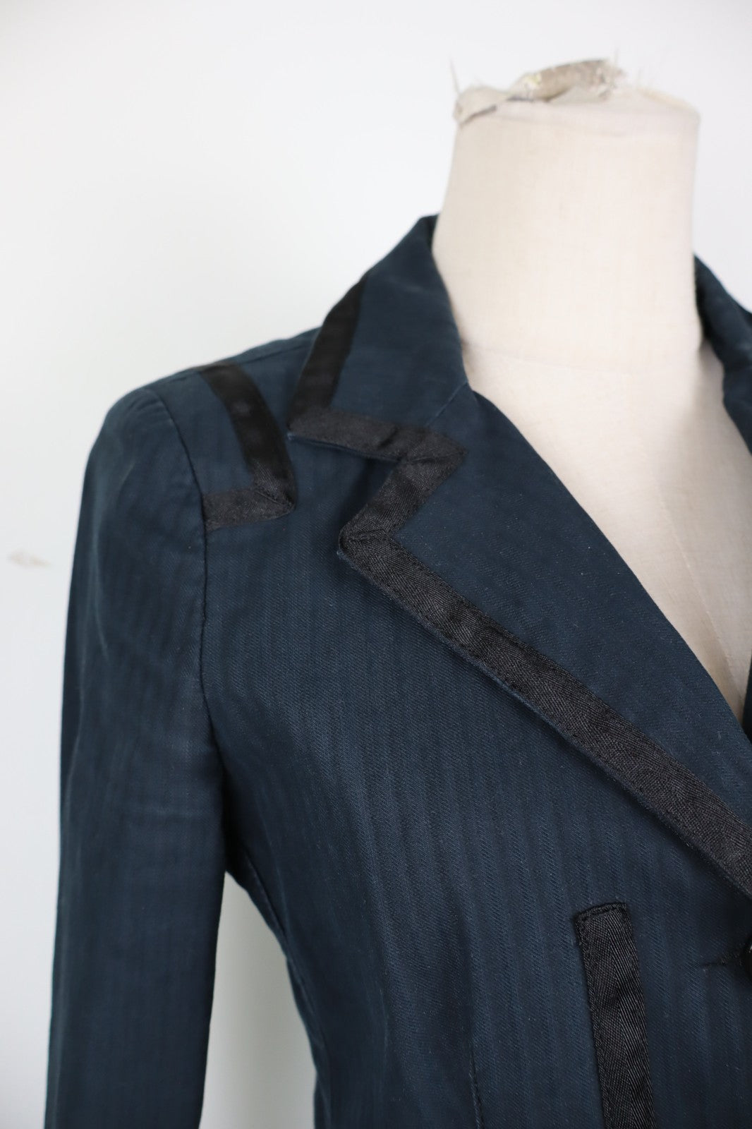 AJ ARMANI JEANS BLAZER GIACCA COTONE DONNA Tg 40 WOMAN VINTAGE JACKET CASUAL