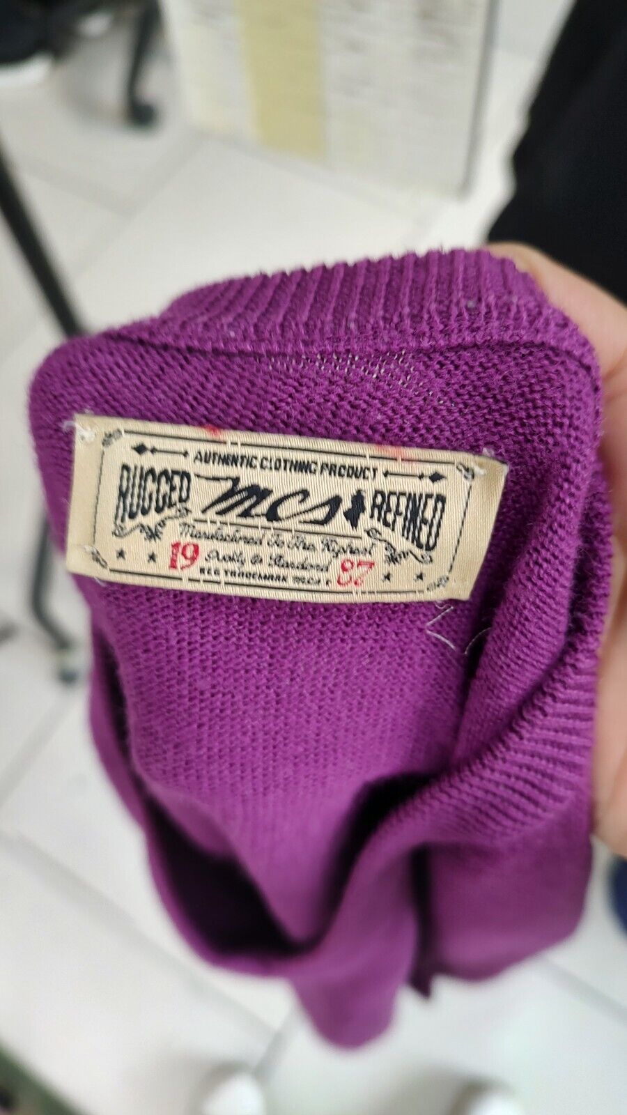 MARLBORO CLASSICS MAGLIONE LANA  VINTAGE UOMO XL MAN SWEATER CASUAL VINTAGE