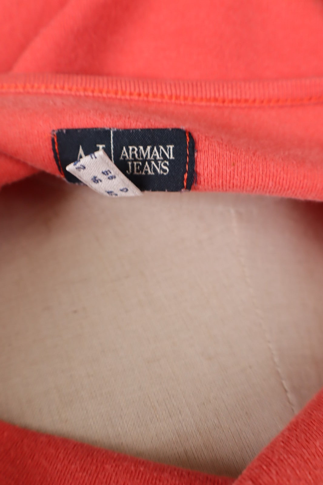ARMANI JEANS MAGLIA DONNA TG. 36 WOMAN CASUAL VINTAGE T-SHIRT TOP COTONE