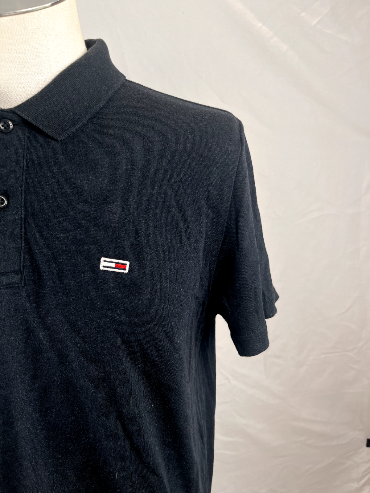 TOMMY HILFIGER  POLO UOMO MAN COTONE TG. M SHIRT CASUAL VINTAGE COTONE