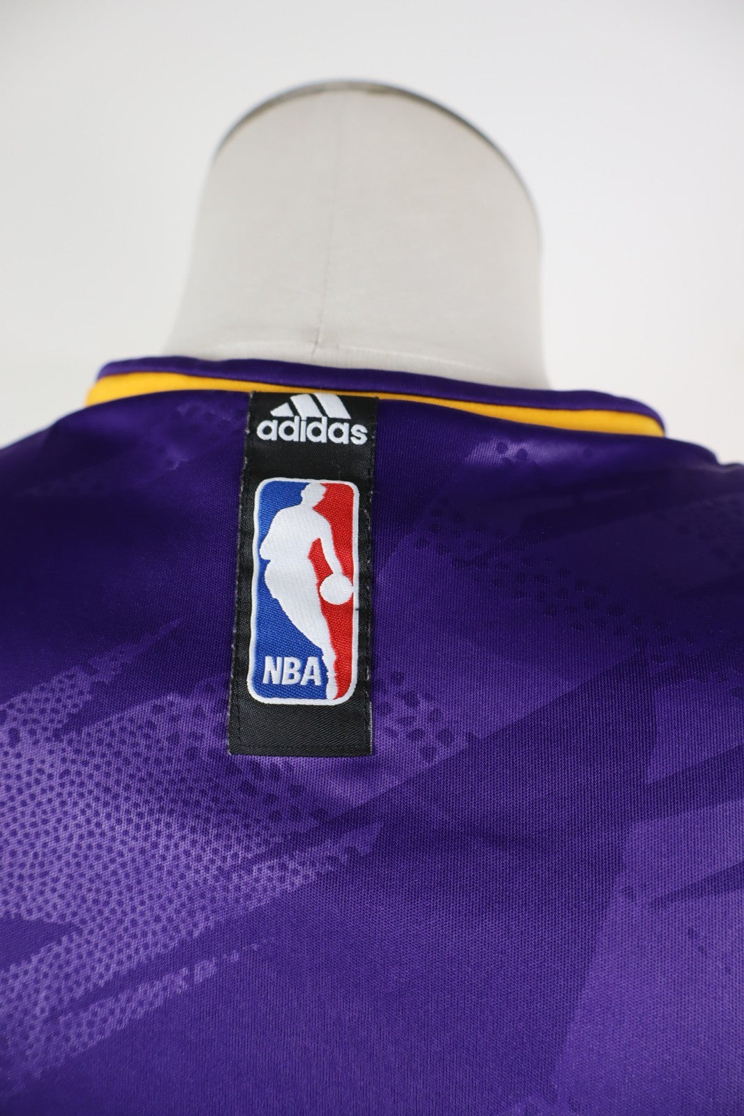 ADIDAS LAKERS NBA CANOTTA MAGLIA SMANICATA BASKET T-SHIRT UOMO TG S SPORT LOGO