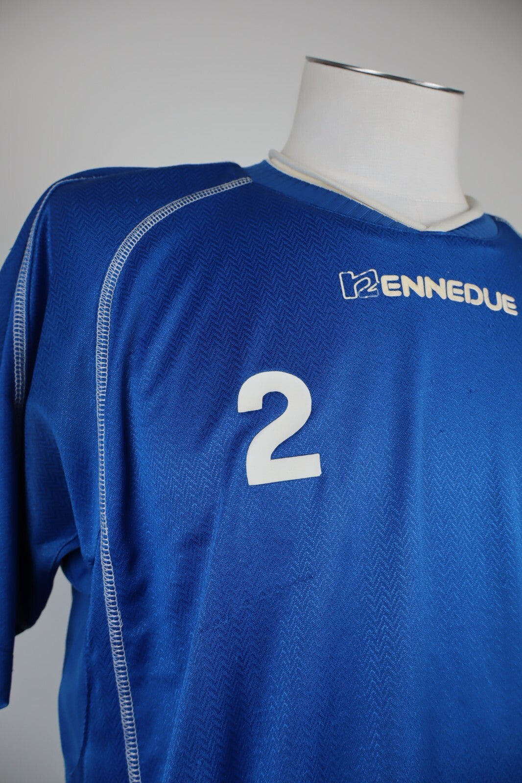 ENNEDUE AC SCAFA N 2 MAGLIA CALCIO UOMO Tg L SOCCER TRIKOT MAN JERSEY