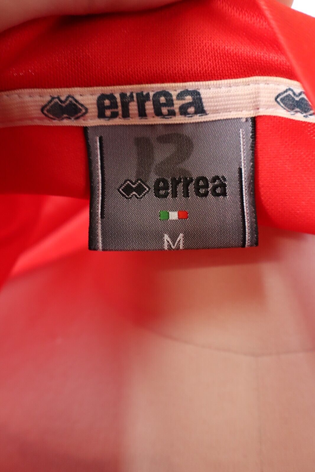 ERREA MANTOVA MAGLIA CALCIO UOMO Tg M SOCCER JERSEY T-SHIRT SPORT