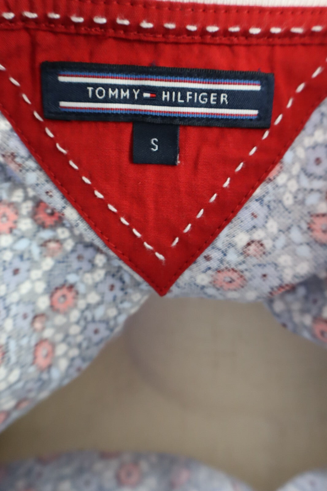 TOMMY HILFIGER POLO MAGLIA DONNA COTONE TG. S WOMAN COTTON SHIRT CASUAL VINTAGE