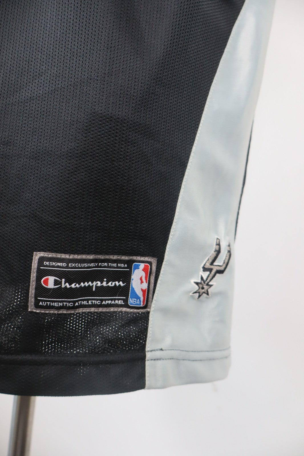 CHAMPION SPURS MAGLIA SMANICATA CANOTTA BASKET T-SHIRT UOMO TG L SHIRT SPORT