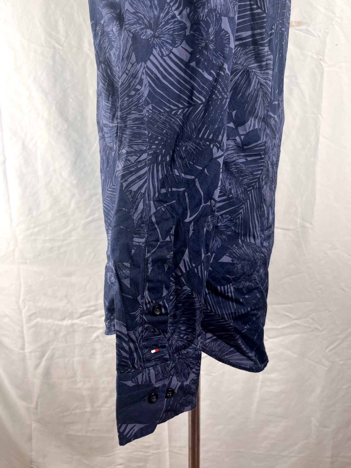 TOMMY HILFIGER CAMICIA COTONE SHIRT UOMO Tg. 38 / 15 MAN VINTAGE CASUAL COTTON