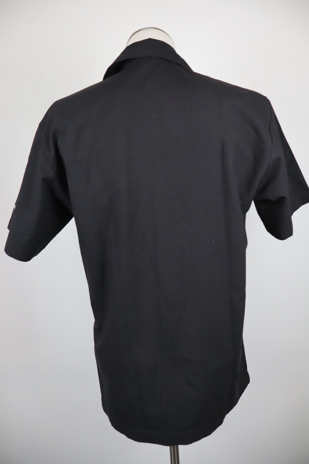 DIESEL CAMICIA CON CERNIERA UOMO TG. L MAN CASUAL VINTAGE SHIRT ZIP NERO POLY