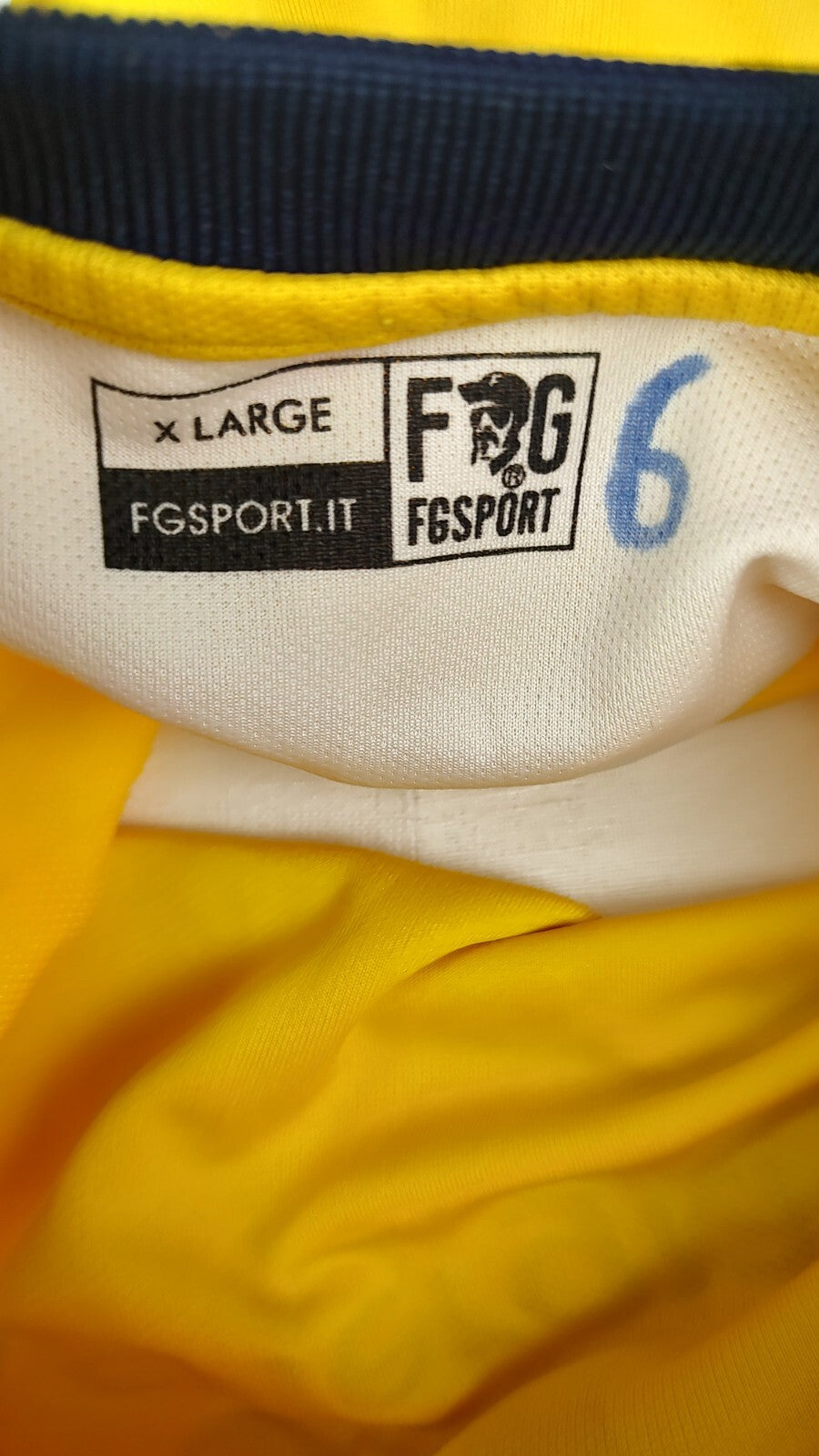 FRANKIE GARAGE BENEVENTO FOG MAGLIA CALCIO UOMO Tg XL SOCCER TRIKOT JERSEY