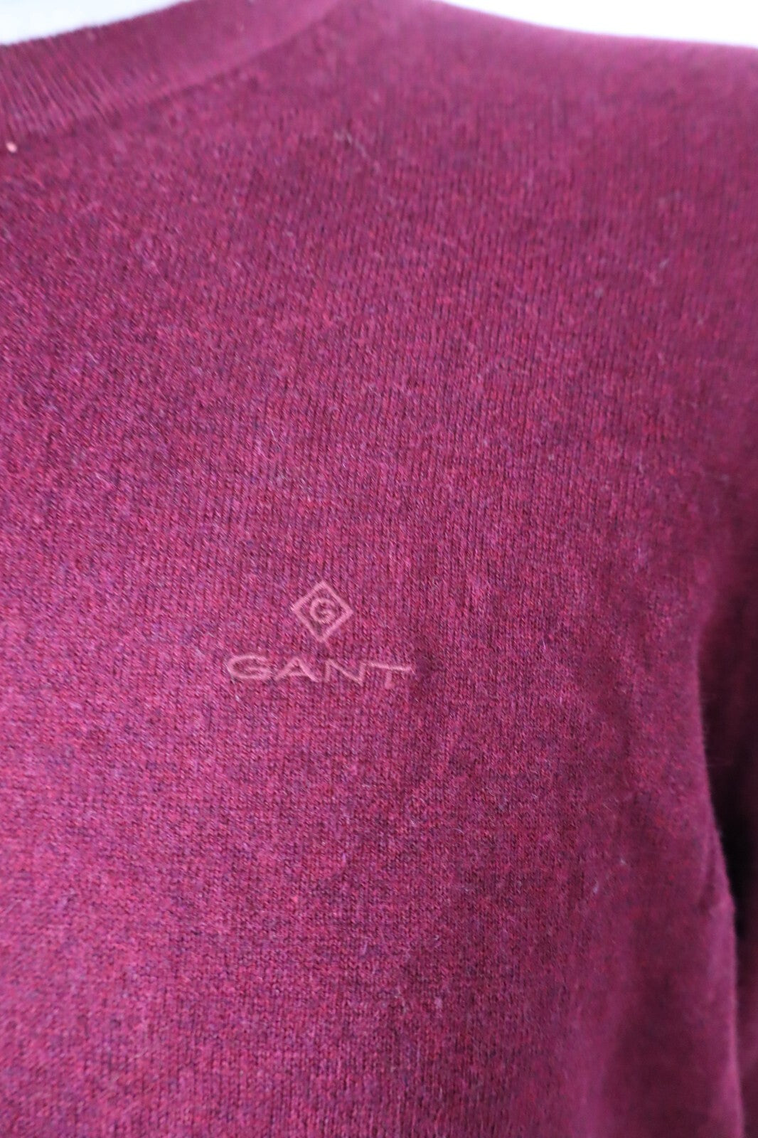 GANT MAGLIONE VINTAGE UOMO Tg. XL MAN SWEATER CASUAL CASHMERE COTONE