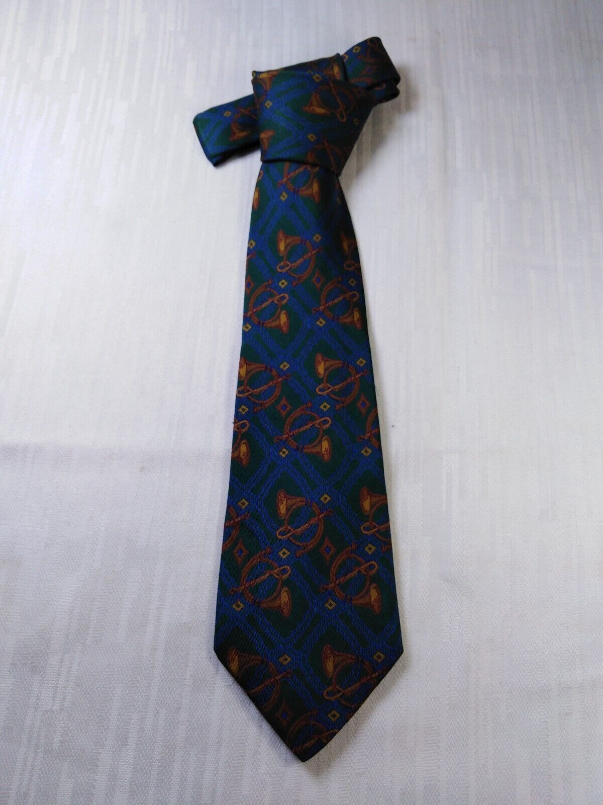 PROCHOWNICK 100% SILK TIE SETA CRAVATTA NECKTIE MADE IN ITALIA CLASSIC