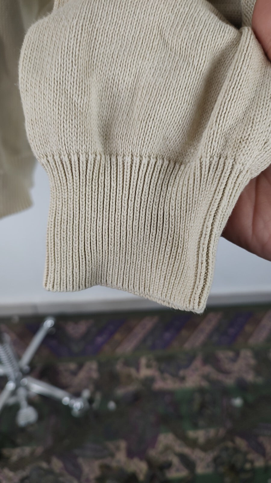 HENRY COTTON'S MAGLIONE VINTAGE UOMO Tg. M MAN SWEATER CASUAL COTONE