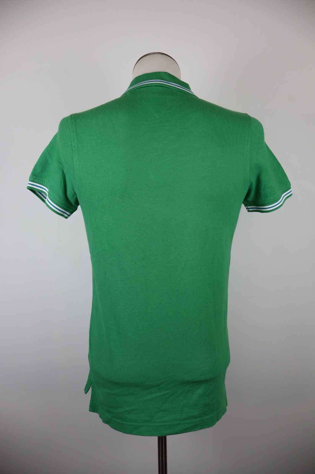 TOMMY HILFIGER  POLO UOMO MAN COTONE TG. S SLIM T-SHIRT CASUAL VINTAGE COTTON