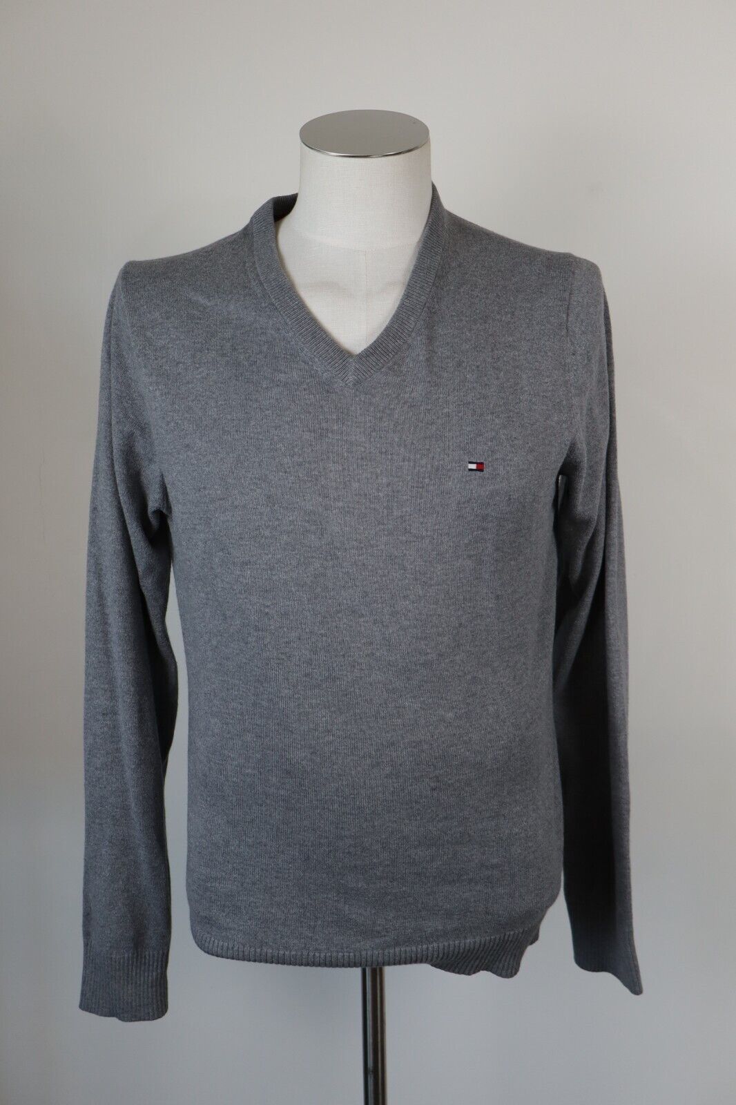 TOMMY HILFIGER MAGLIONE VINTAGE UOMO COTONE Tg. XS MAN CASHMERE SWEATER CASUAL