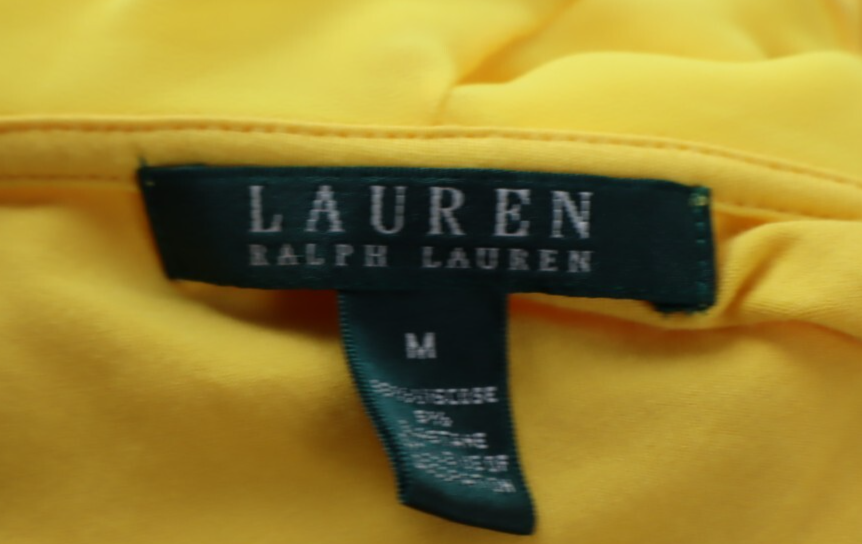 RALPH LAUREN MAGLIA SMANICATA TOP DONNA TG. M WOMAN SHIRT CASUAL VINTAGE