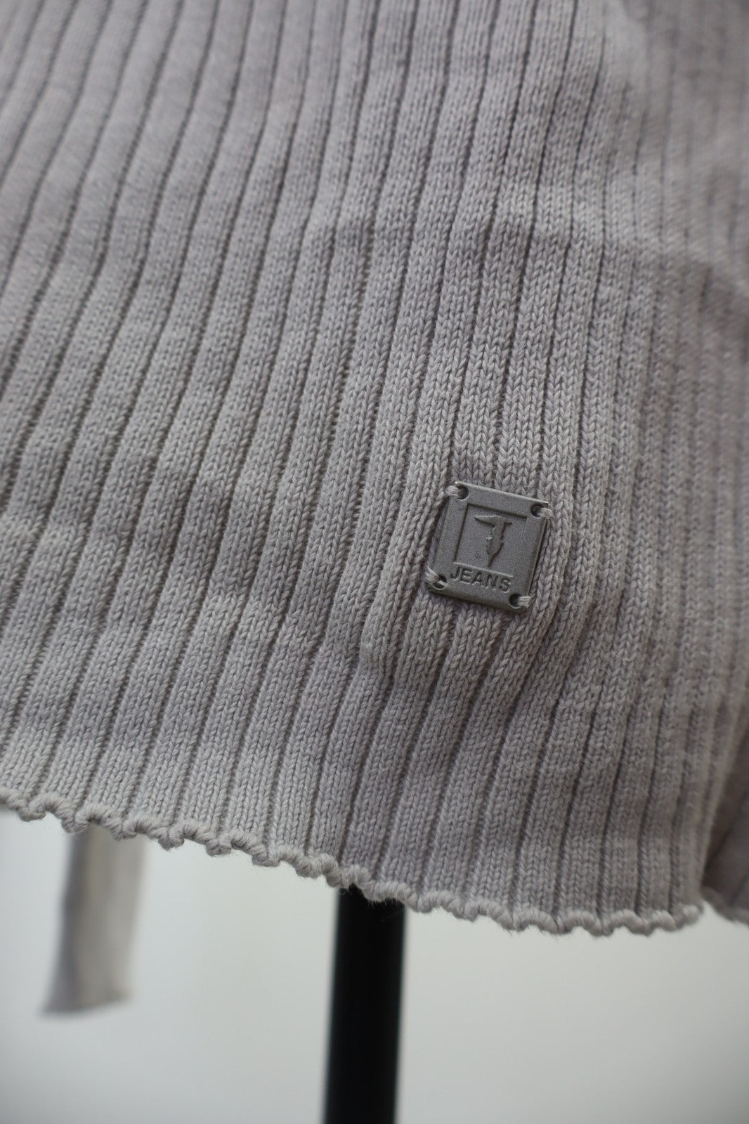 TRUSSARDI JEANS MAGLIA DONNA TG. L WOMAN CASUAL VINTAGE T-SHIRT TOP MAGLIONE