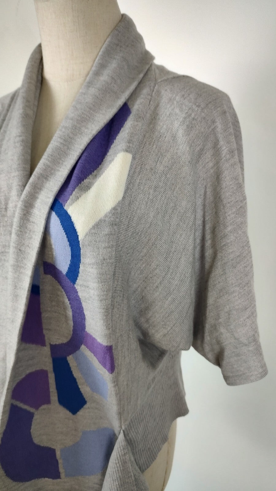 MARELLA MAGLIONE CARDIGAN LANA DONNA Tg L WOMAN CASUAL SWEATER VINTAGE