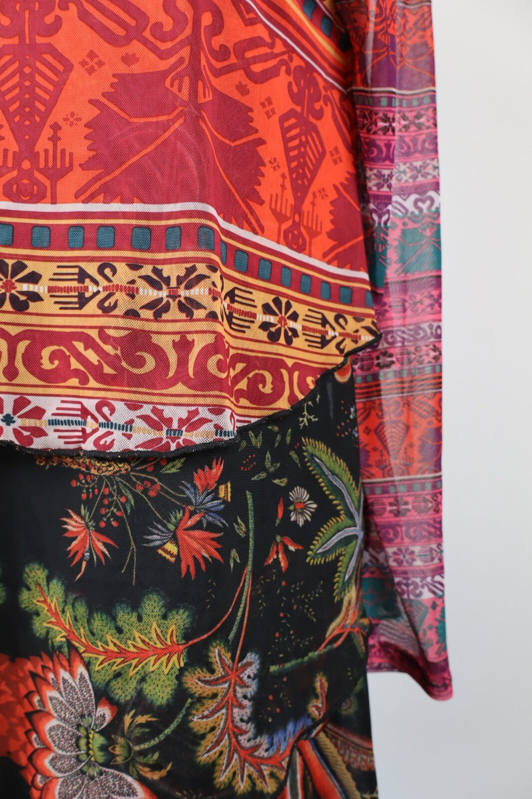 DESIGUAL VESTITO ABITO DONNA TG. M WOMAN CASUAL VINTAGE DRESS