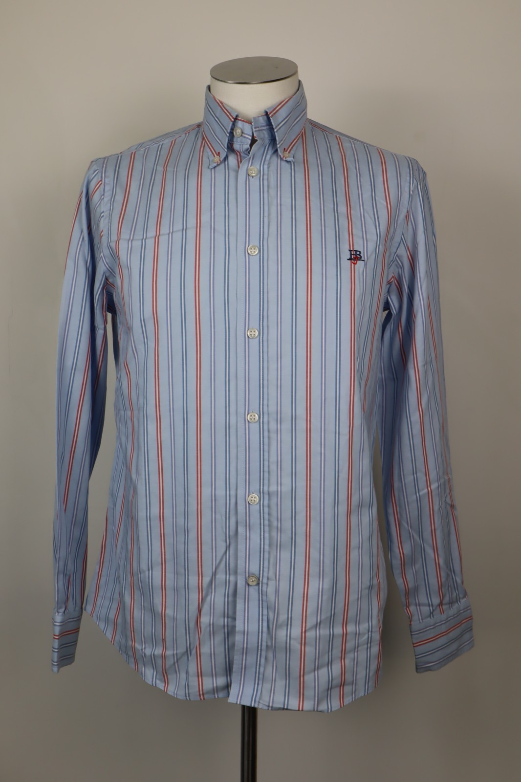 HARMONT & BLAINE CAMICIA UOMO TG. M MAN CASUAL VINTAGE SHIRT COTONE COTTON LOGO