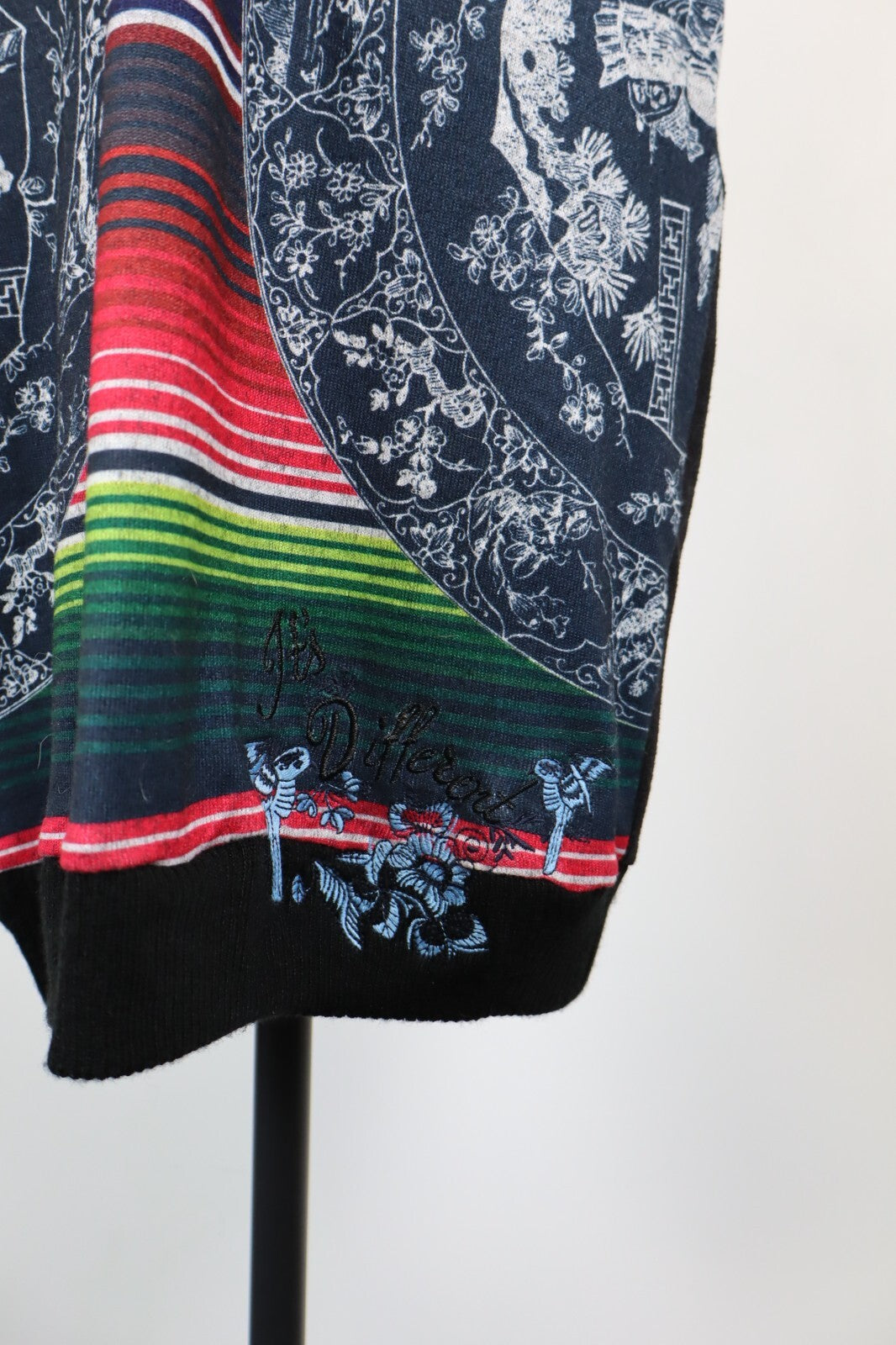 DESIGUAL VESTITO ABITO DONNA TG. XL  WOMAN CASUAL VINTAGE DRESS