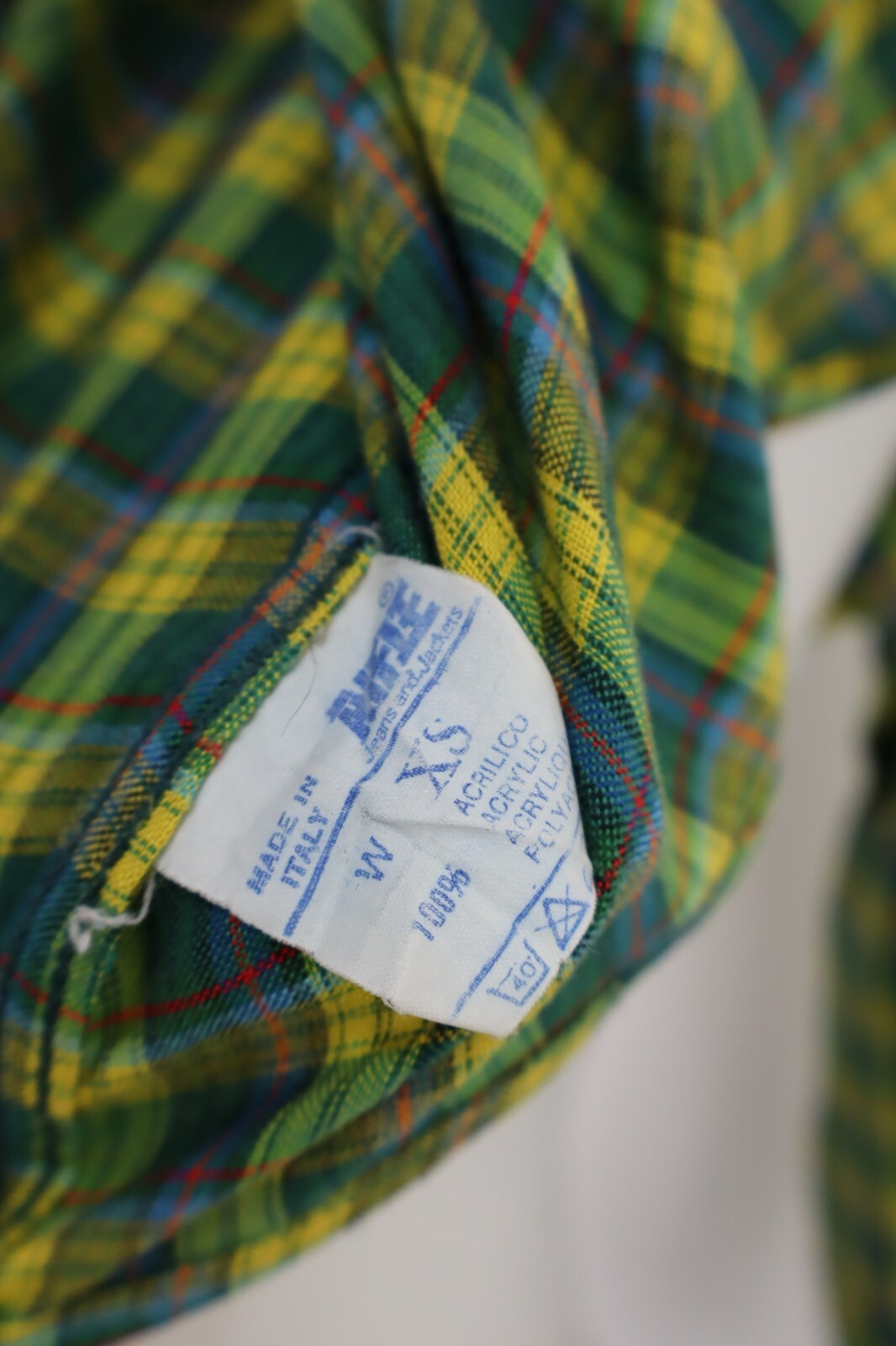 RIFLE CAMICIA UOMO TG. XS MAN CASUAL VINTAGE SHIRT