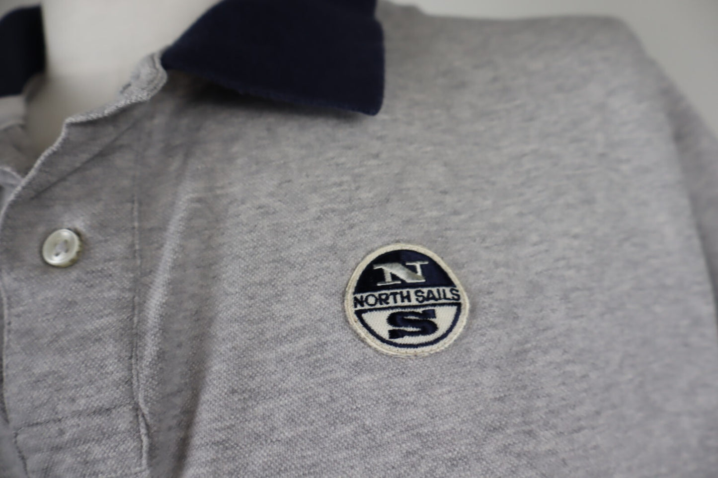 NORTH SAILS POLO MAGLIA UOMO TG. 2XL MAN T-SHIRT CASUAL VINTAGE COTONE COTTON