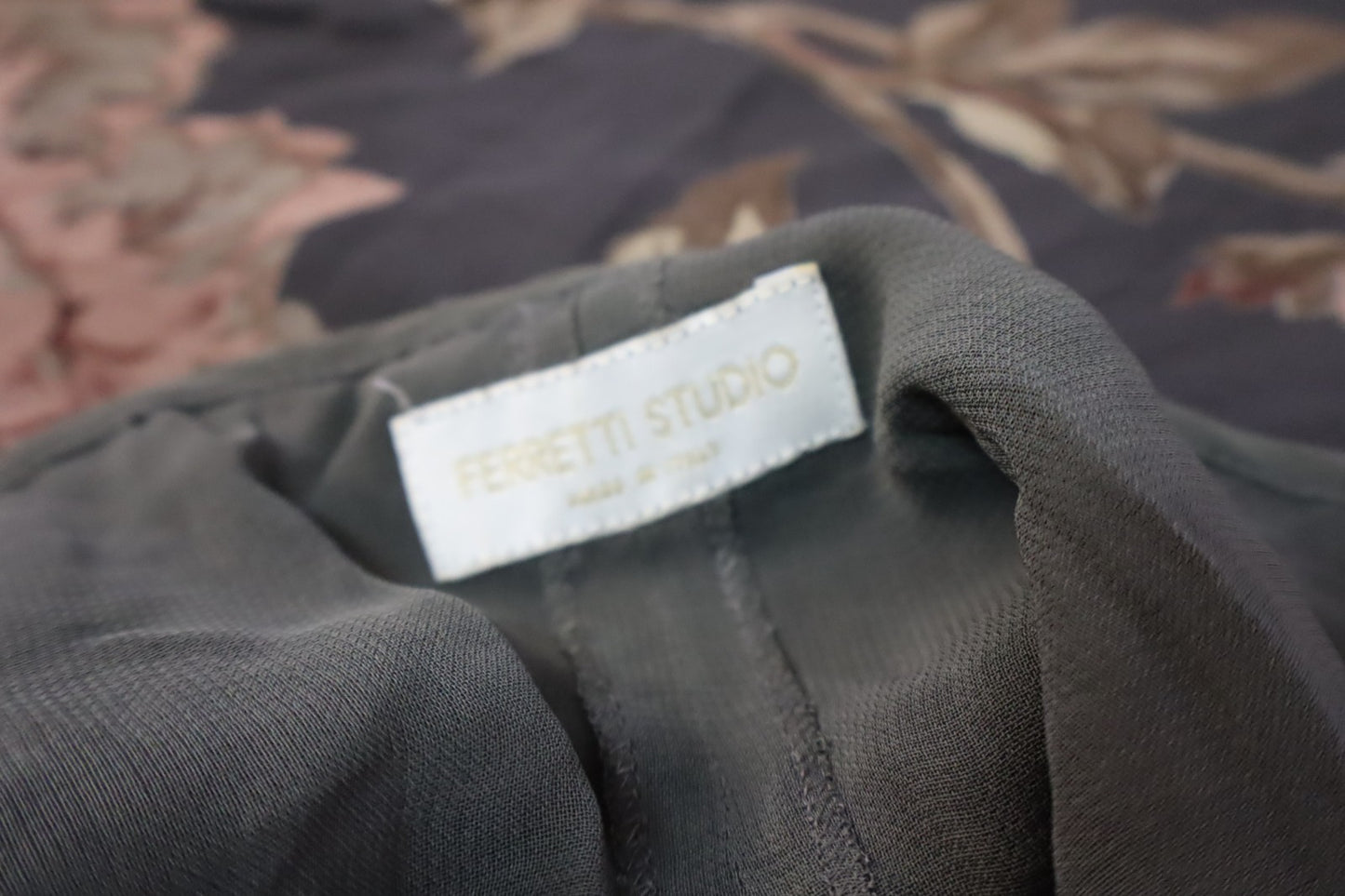 FERRETTI STUDIO VESTITO ABITO A BRETELLE DONNA TG. 42 WOMAN CASUAL VINTAGE DRESS