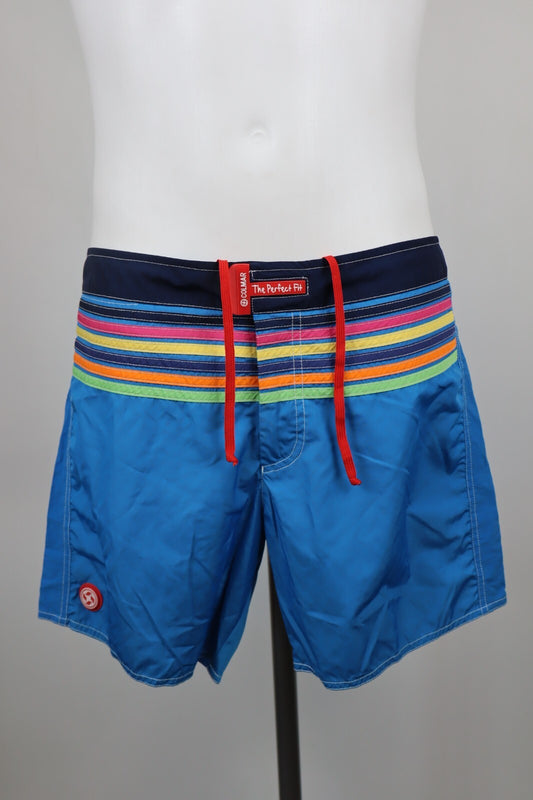 COLMAR COSTUME PANTALONCINO MARE UOMO TG 48 MEN SWIMSUIT VINTAGE CASUAL