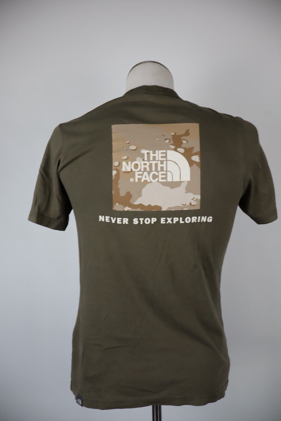 THE NORTH FACE MAGLIA UOMO TG XS MAN T-SHIRT CASUAL VINTAGE COTONE COTTON