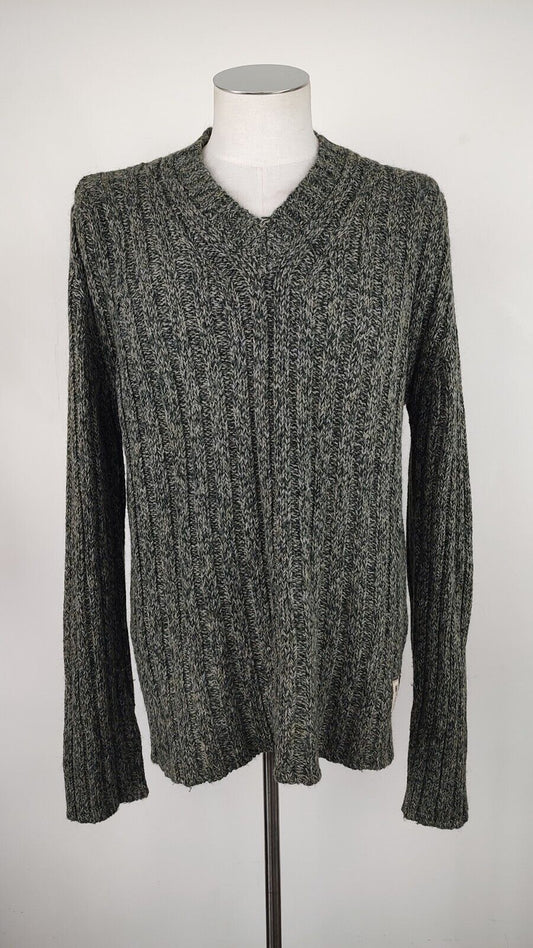 MARLBORO CLASSICS MAGLIONE LANA VINTAGE UOMO 3XL MAN SWEATER CASUAL VINTAGE