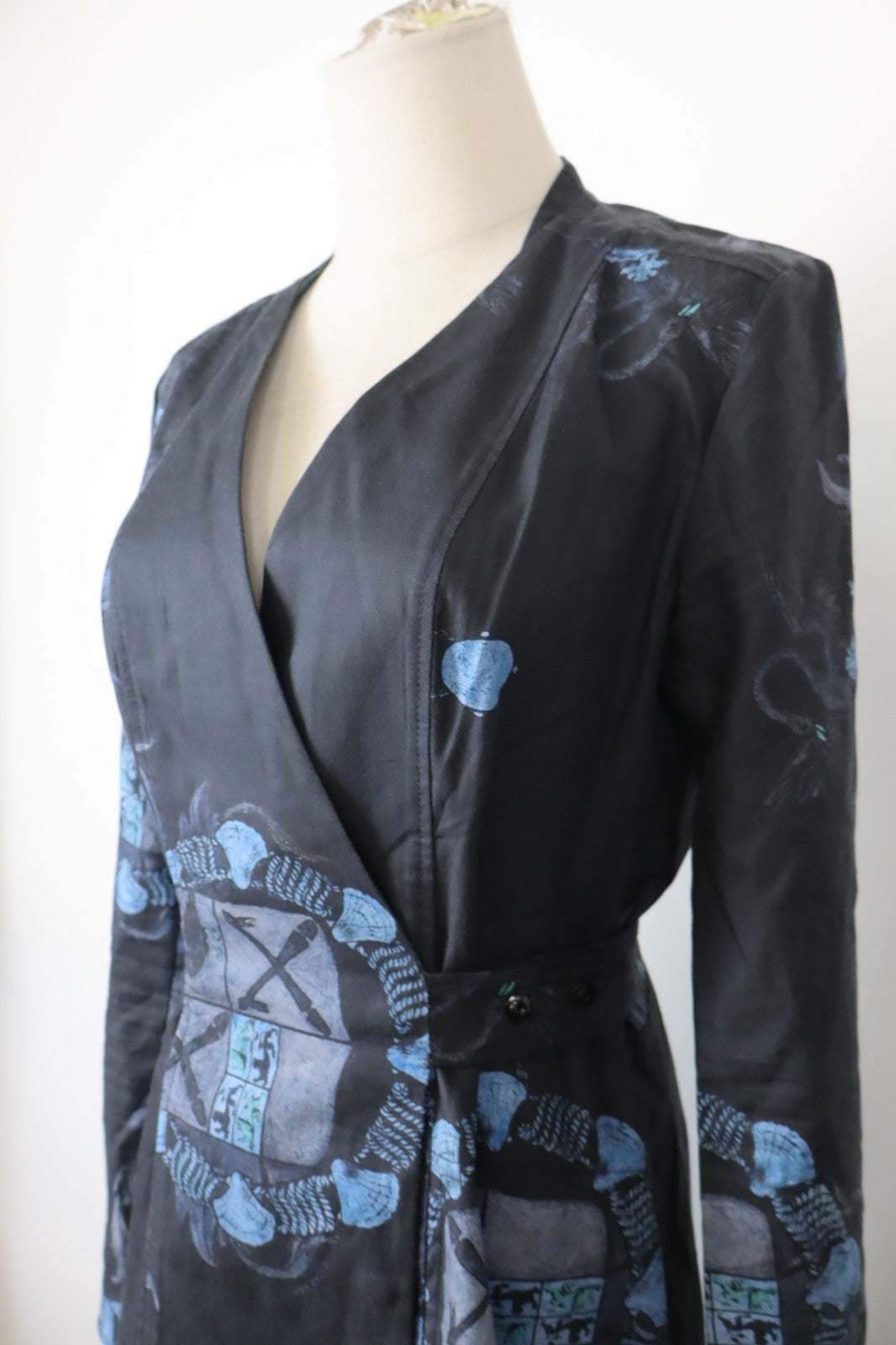 G-STAR RAW VESTITO ABITO DONNA TG. S WOMAN VINTAGE DRESS COTONE A PORTAFOGLIO